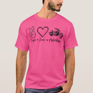 T-shirt Amoureux de moto drôle Wo Motocyclette