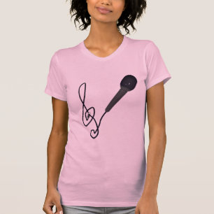 T-shirt amoureux de musique