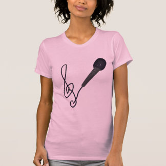 T-shirt amoureux de musique