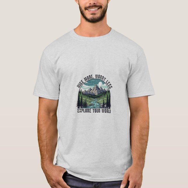 T-shirt Amoureux de nature (Devant)
