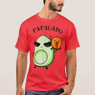 T-shirt Amoureux de Papacado Avocado drôle 2