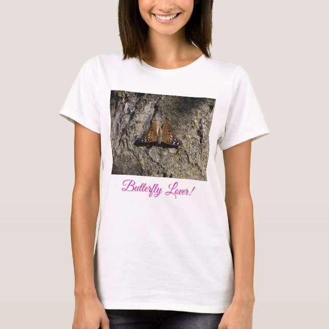 T-shirt Amoureux de papillon (Devant)