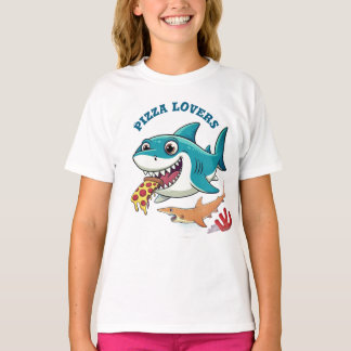 T-shirt Amoureux de pizza