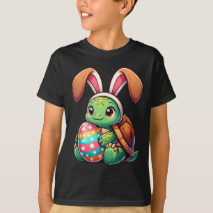 T-shirt Amoureux de tortues de Pâques Animalerie Lapin Lap