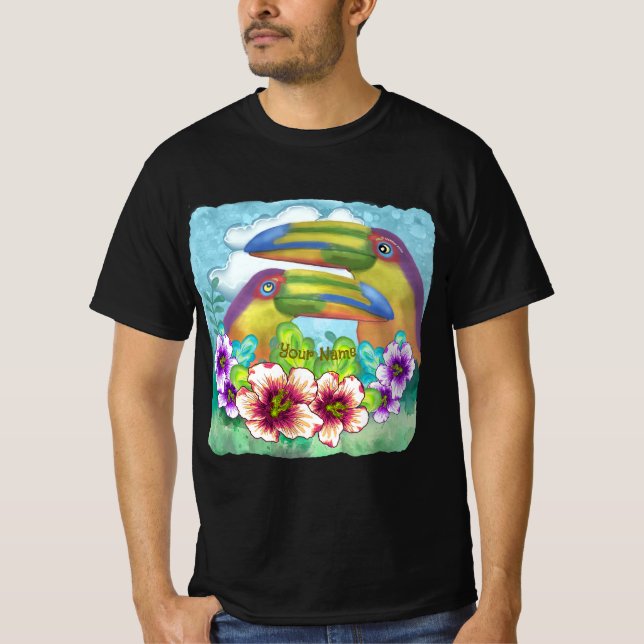 T-shirt Amoureux de Toucan (Devant)