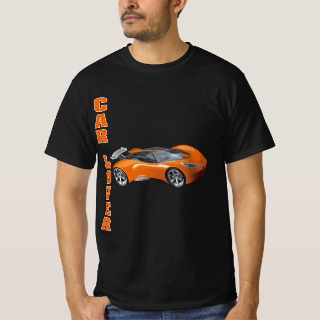 T-shirt Amoureux de voiture (Devant)