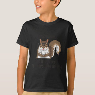 T-shirt Amoureux d'écureuil mignon pardonnez-moi la mangeo