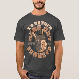 T-shirt Amoureux des animaux Agricole Aiguille de l'âne Am