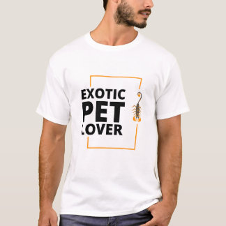 T-shirt Amoureux des animaux de compagnie exotiques