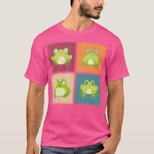 T-shirt Amoureux des animaux de la nature Kawaii Amphibian