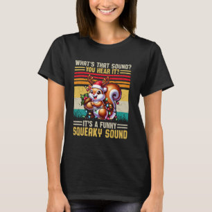 T-shirt Amoureux des animaux de Noël des écureuils