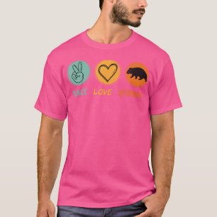 T-shirt Amoureux des animaux Funny Wombat