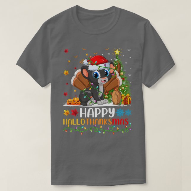 T-shirt Amoureux des animaux Panther Funny Happy Panther H (Design devant)
