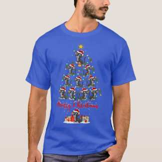 T-shirt Amoureux des animaux panthère jumelage Père Noël P