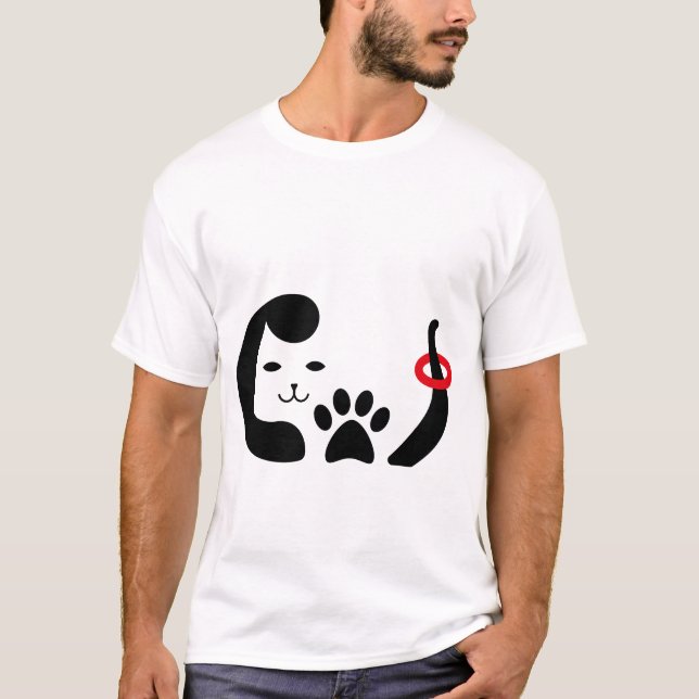 T-shirt Amoureux des animaux se sentant (Devant)