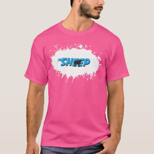 T-shirt Amoureux des animaux Sheep Splash