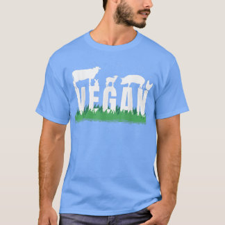 T-shirt Amoureux des animaux végétaliens