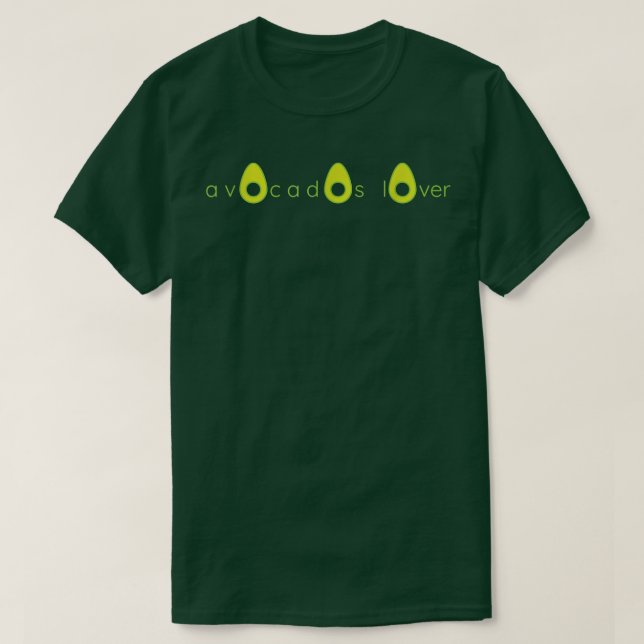 T-shirt amoureux des avocats (Design devant)