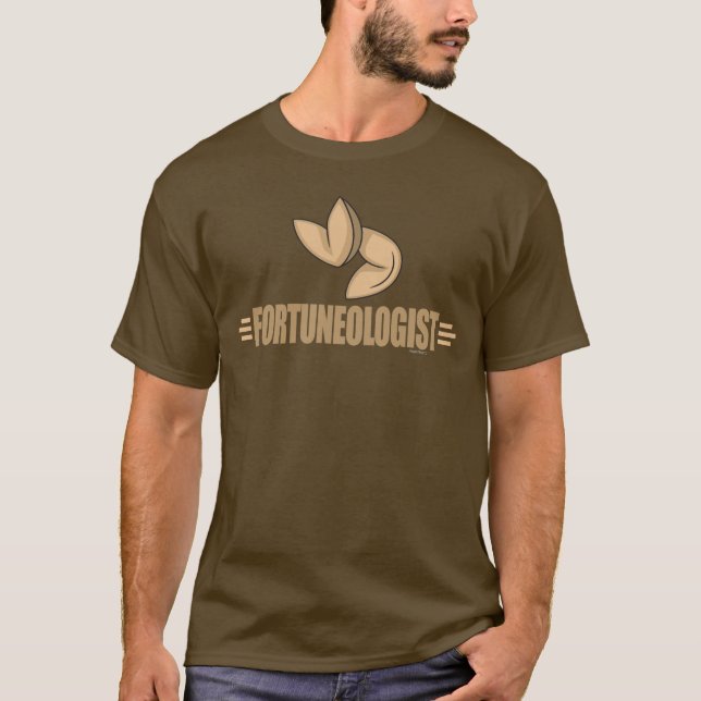 T-shirt Amoureux des biscuits de Fortune (Devant)