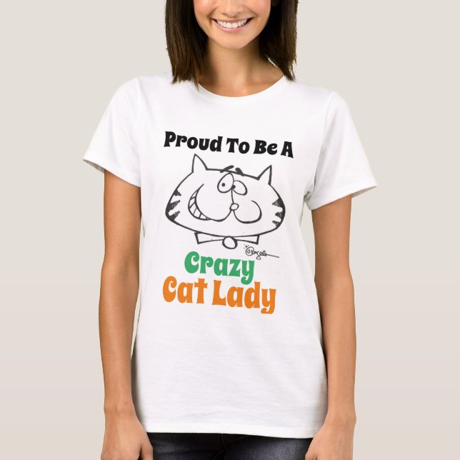 T-shirt Amoureux des chats (Devant)