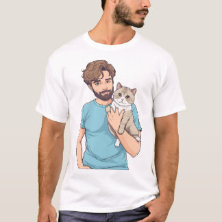T-shirt Amoureux des chats