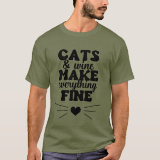 T-shirt amoureux des chats
