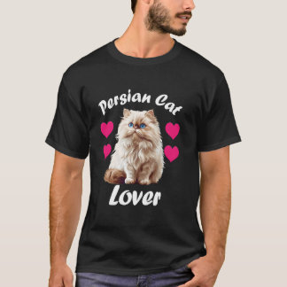 T-shirt Amoureux des chats AMOUREUX DE CHAT PERSAN Amoureu