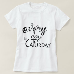 T-shirt AMOUREUX DES CHATS Chaque jour est le jour de la
