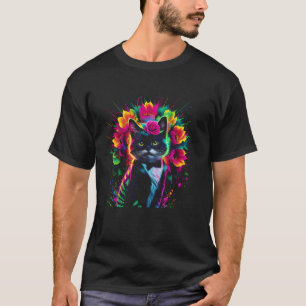 T-shirt Amoureux des chats Chaton Félin Animal de compagni