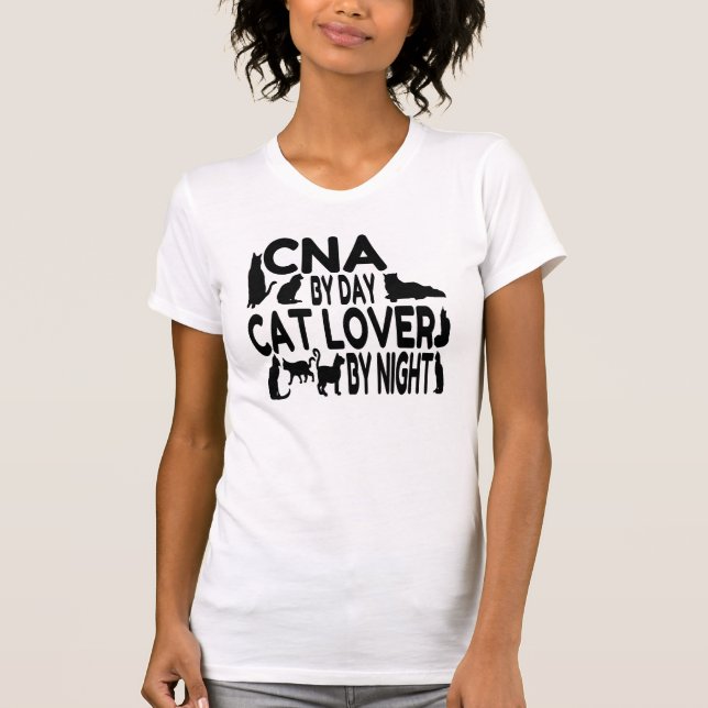 T-SHIRT AMOUREUX DES CHATS CNA (Devant)
