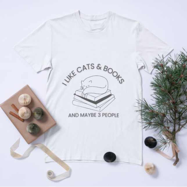 T-shirt Amoureux des chats de livre Conception de devis dr (Créateur téléchargé)