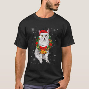 T-shirt amoureux des chats Funny égyptien Mau Tree lumière