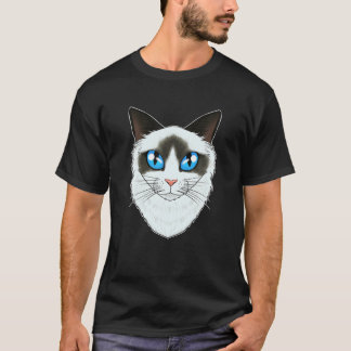 T-shirt Amoureux des chats I Chat Visage I Chat