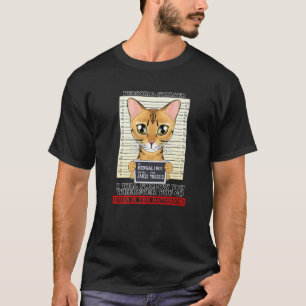 T-shirt Amoureux des chats I Personal Stalker I Bengal Cha