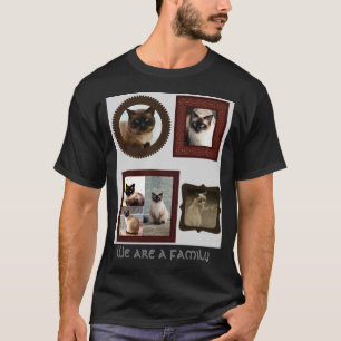 T-shirt Amoureux des chats Siamais Nous sommes une