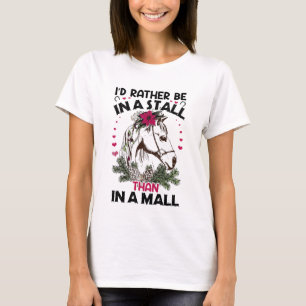 T-shirt Amoureux des chevaux amusants étals centres commer