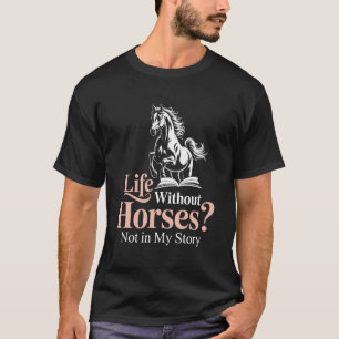 T-shirt Amoureux des chevaux Équitation et équitation pour