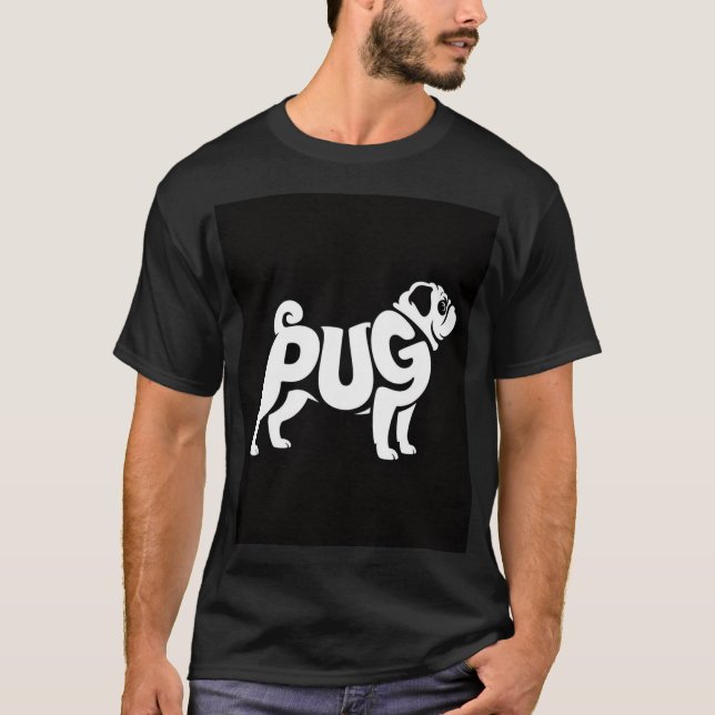 T-shirt Amoureux des chiens (Devant)