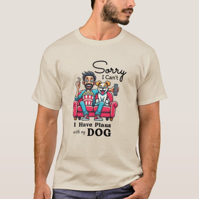 T-shirt Amoureux des chiens animal (Devant)