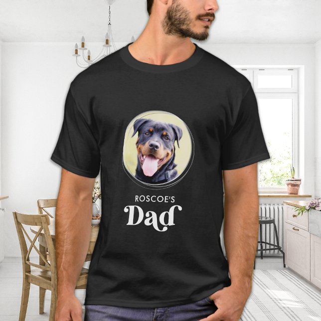 T-shirt Amoureux des chiens DAD personnalisé mignon marion (Créateur téléchargé)