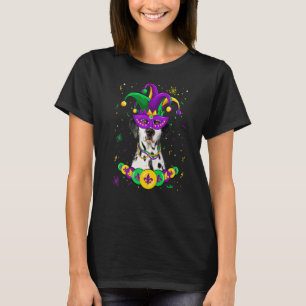 T-shirt Amoureux des chiens dalmate Mardi Gras Carnaval Ma