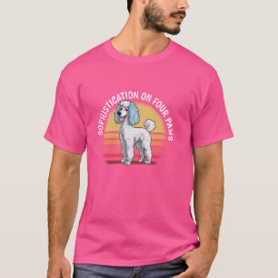 T-shirt Amoureux des chiens de caniche GSD Propriétaire de