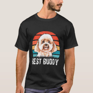 T-shirt Amoureux des chiens de caniche Retro Vintage drôle