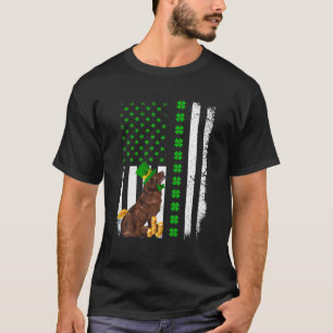 T-shirt Amoureux des chiens de Terre-Neuve St Patrick's Da