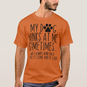T-shirt Amoureux des chiens Drôle Mon Chien Tire Sur Moi P