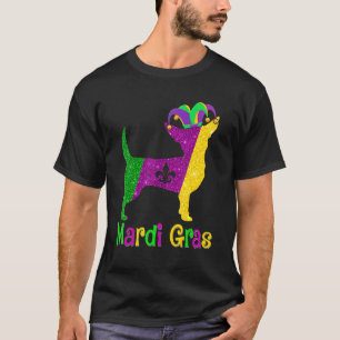 T-shirt Amoureux des chiens du Chihuahua Mardi Gras Carniv