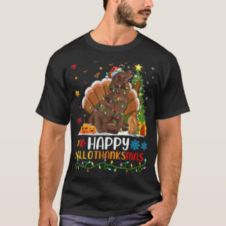 T-shirt Amoureux des chiens Funny Happy Newfoundland Dog H