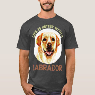 T-shirt Amoureux des chiens Gift Pet Labrador