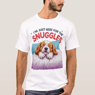 T-Shirt Amoureux des chiens - Je suis juste là pou