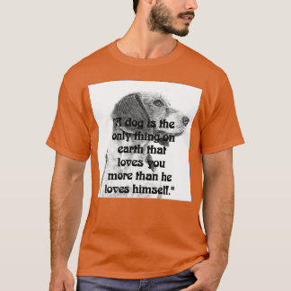 T-shirt Amoureux des chiens nous montrant ce que signifie